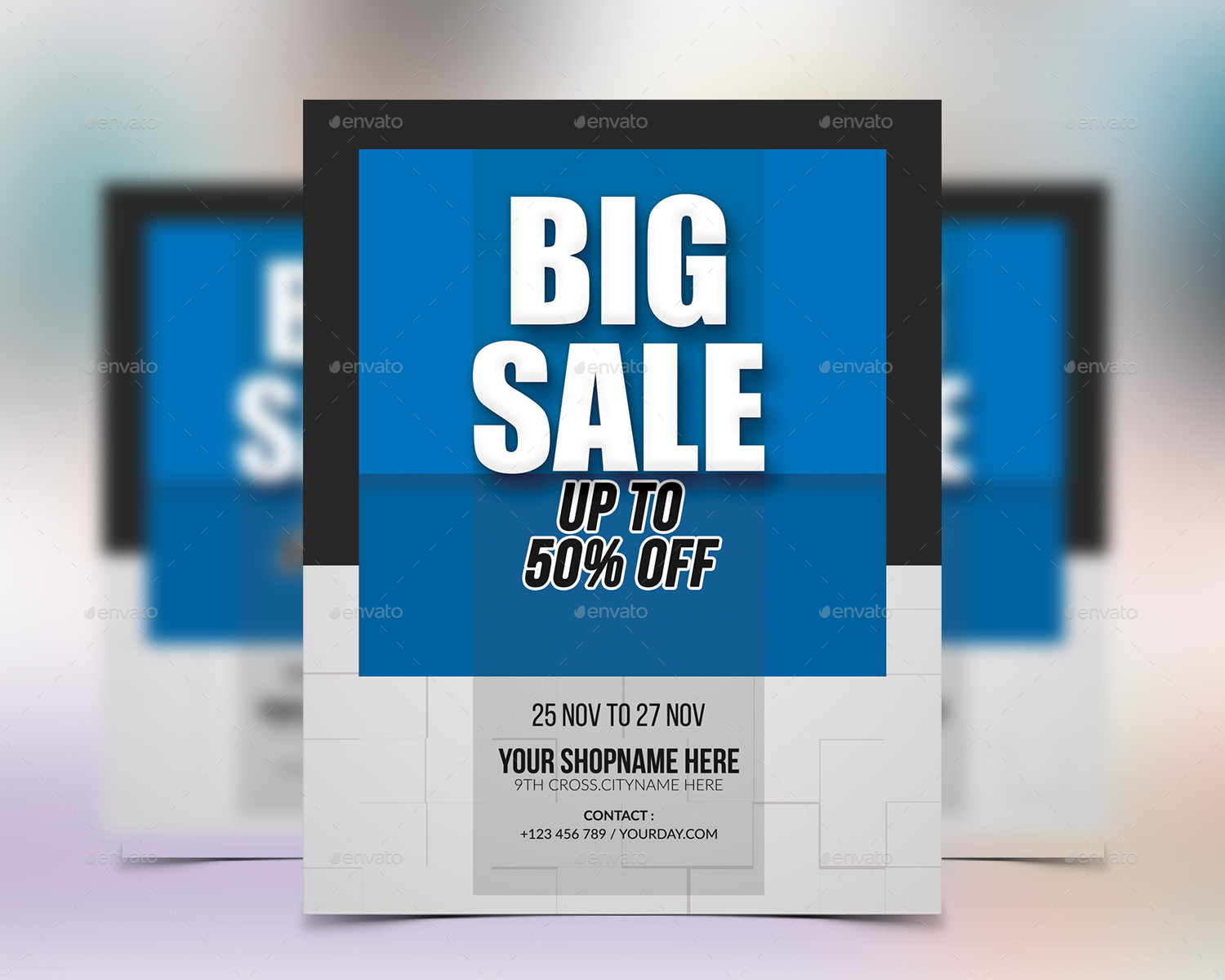 Big Sale Flyer, Print Templates GraphicRiver